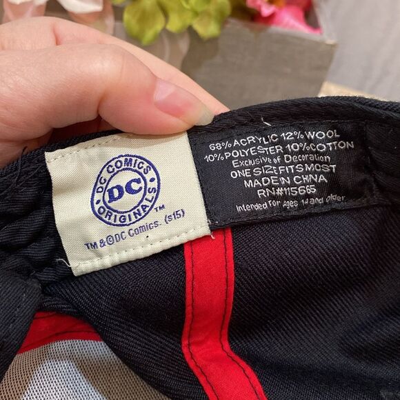 DC Comics Originals The Flash Wool Blend SnapBack Cap Hat One Size - Picture 11 of 12